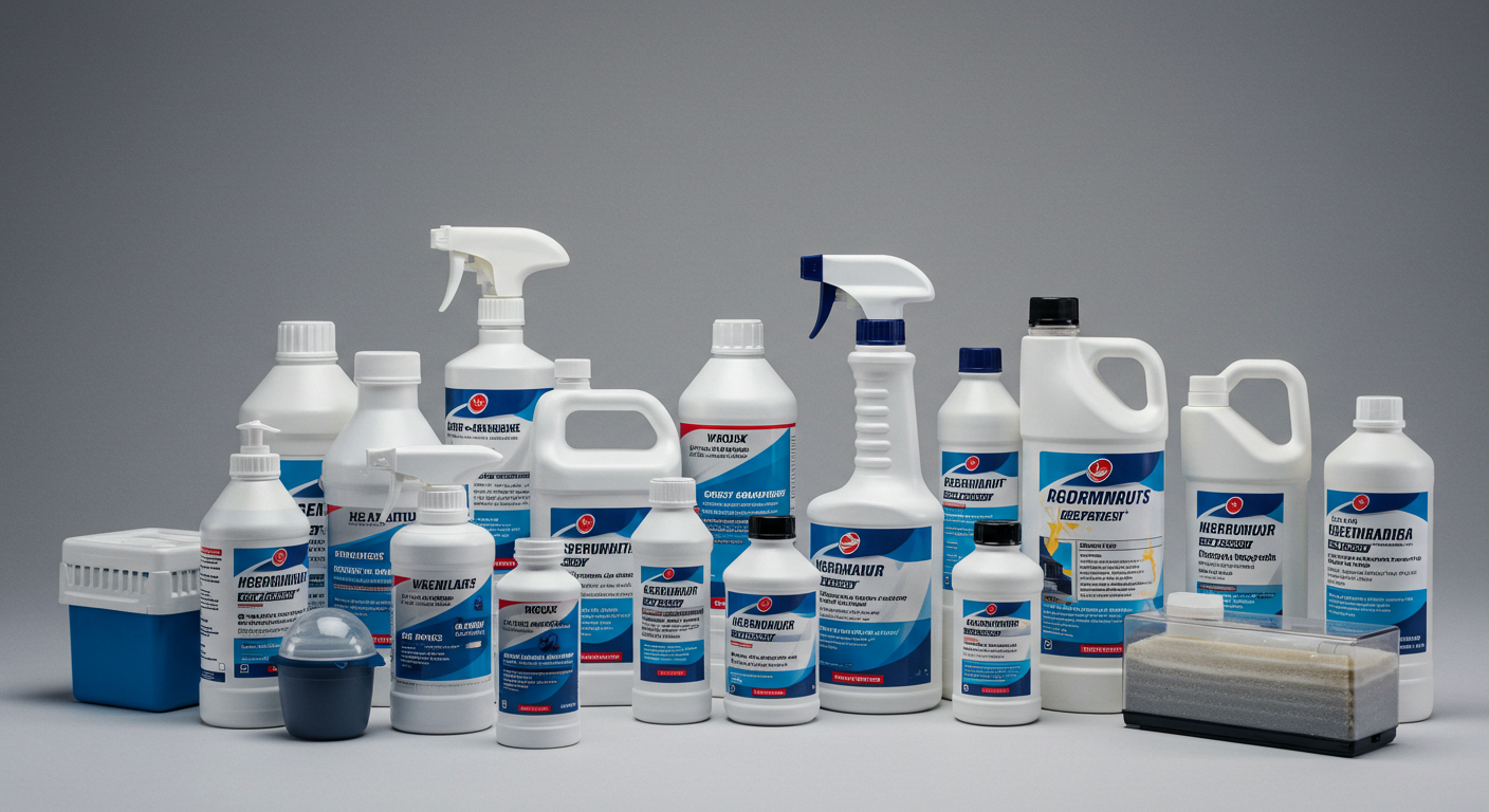Vente de produits d’entretien professionnels