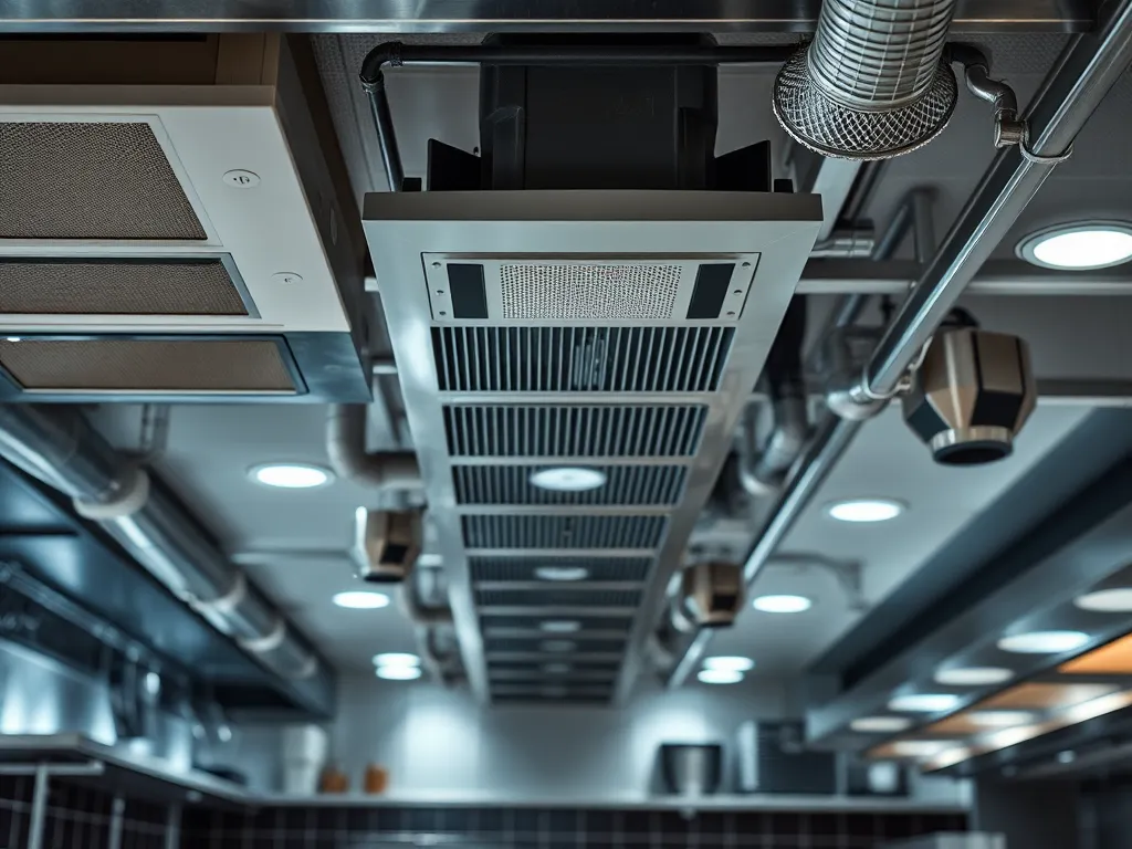 Dégraissage de hottes industrielles